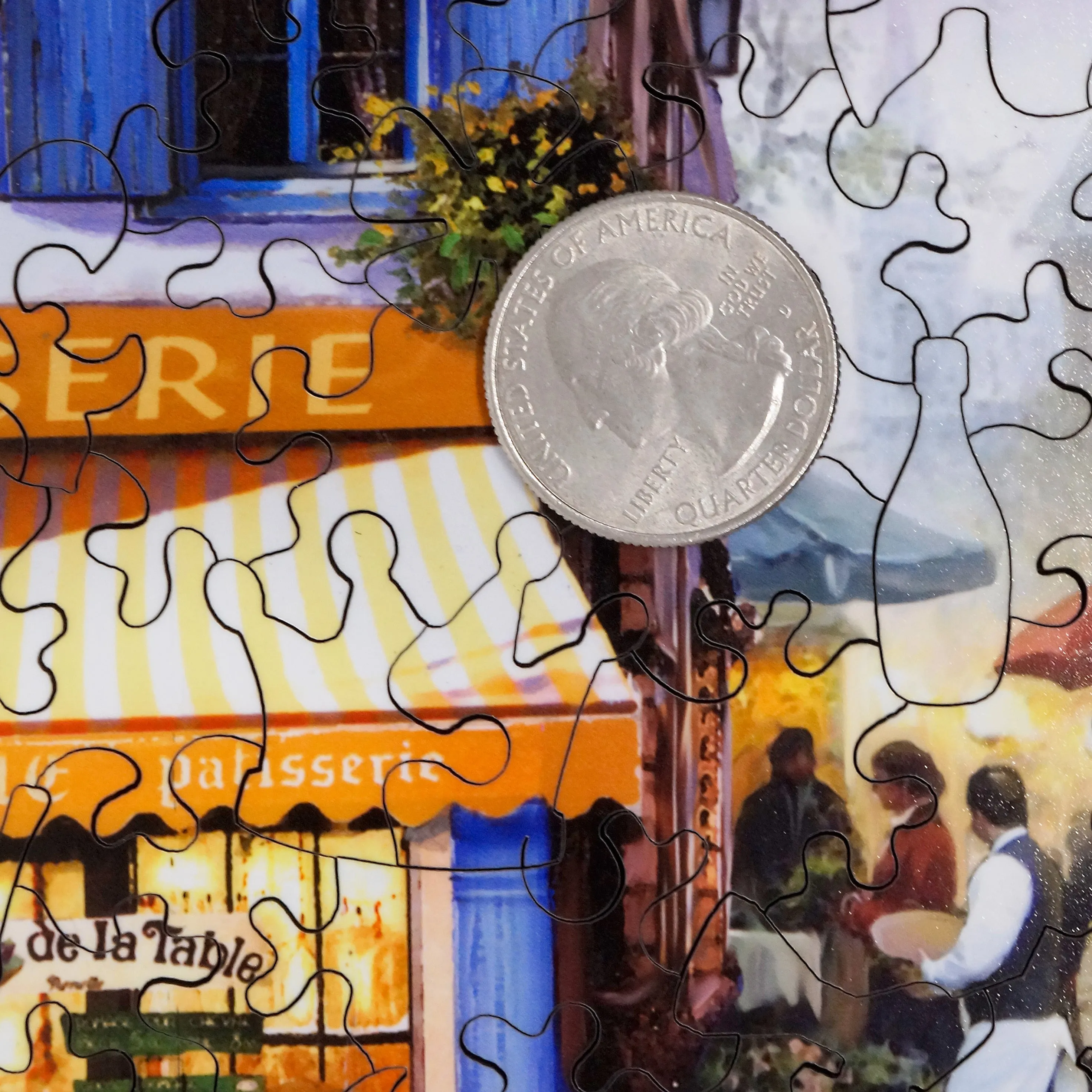 Memories of Paris (500 Piece Wooden Jigsaw Puzzle)