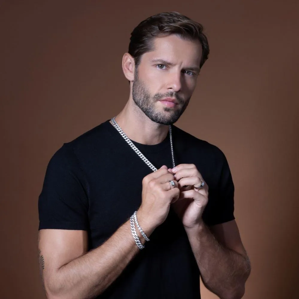Men's 12MM Super Cuban Necklace 26 Inches