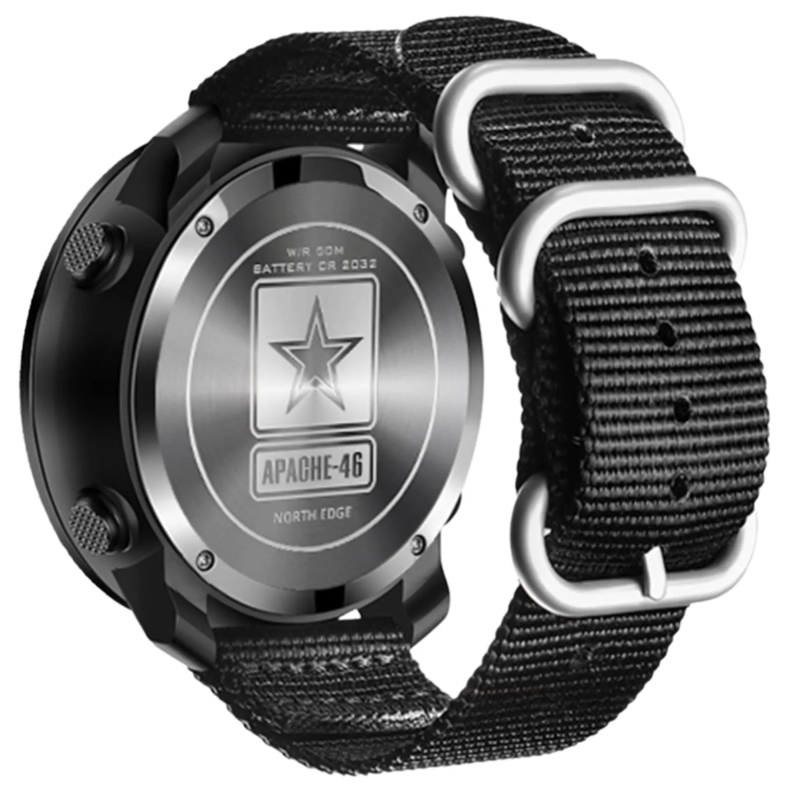 Military Watches with Compass for Men Tactical Watch Outdoor Sports Watches for Men Hiking Digital Wrist Watch with Barometer,Altimeter,Step Counter