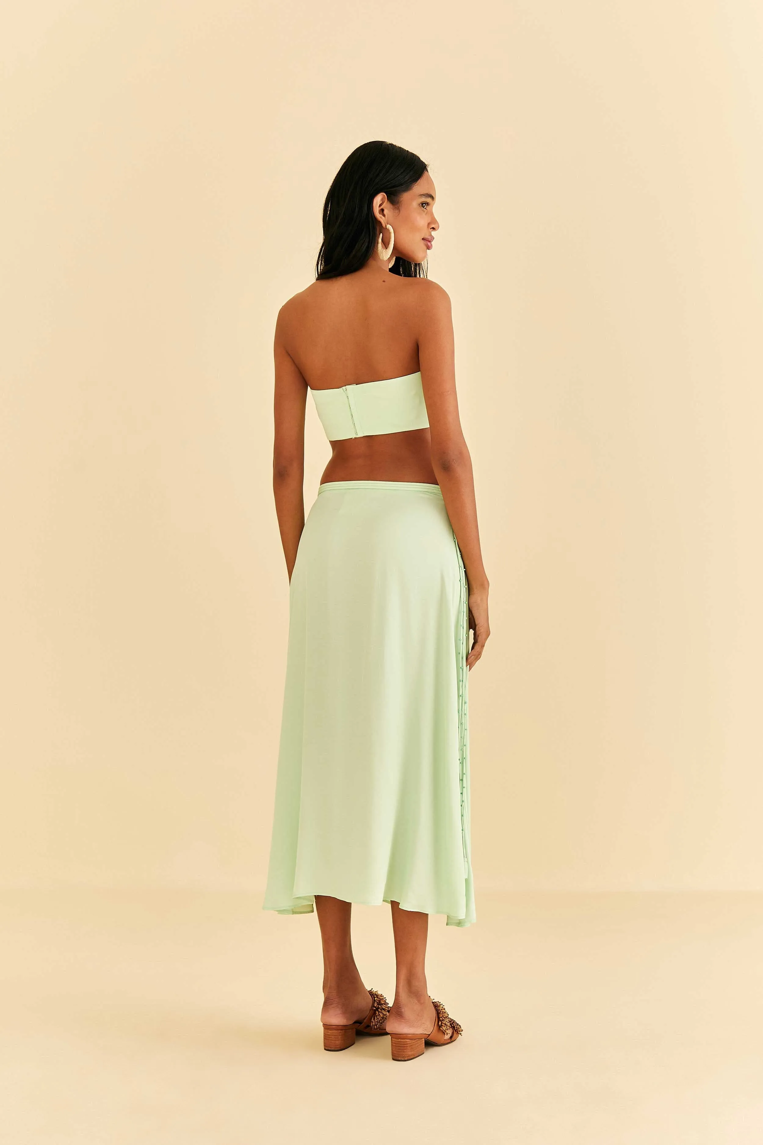 Mint Midi Skirt