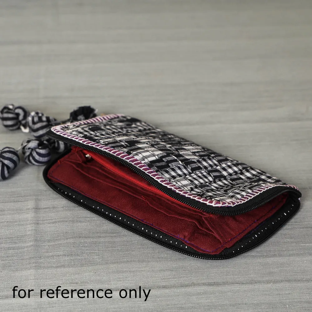Multicolor - Gamcha Fabric Handmade Clutch Wallet by Rangila Dhaga