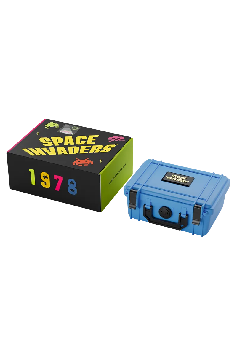 Nubeo OAO Automatic Space Invaders Limited Edition Plasma Pink Men's Watch NB-6099-SI-02
