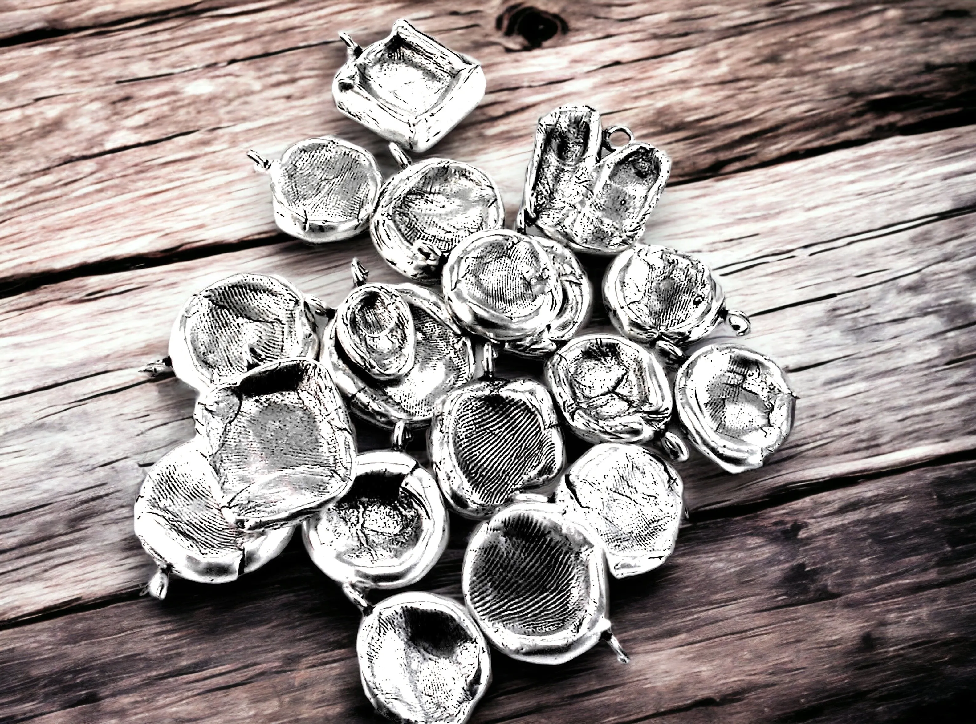 Organic Fingerprint jewellery