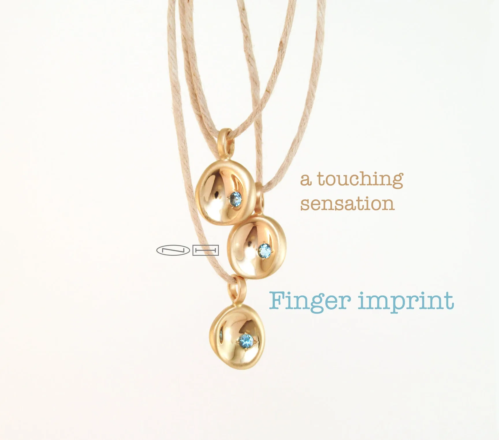 Organic Fingerprint jewellery