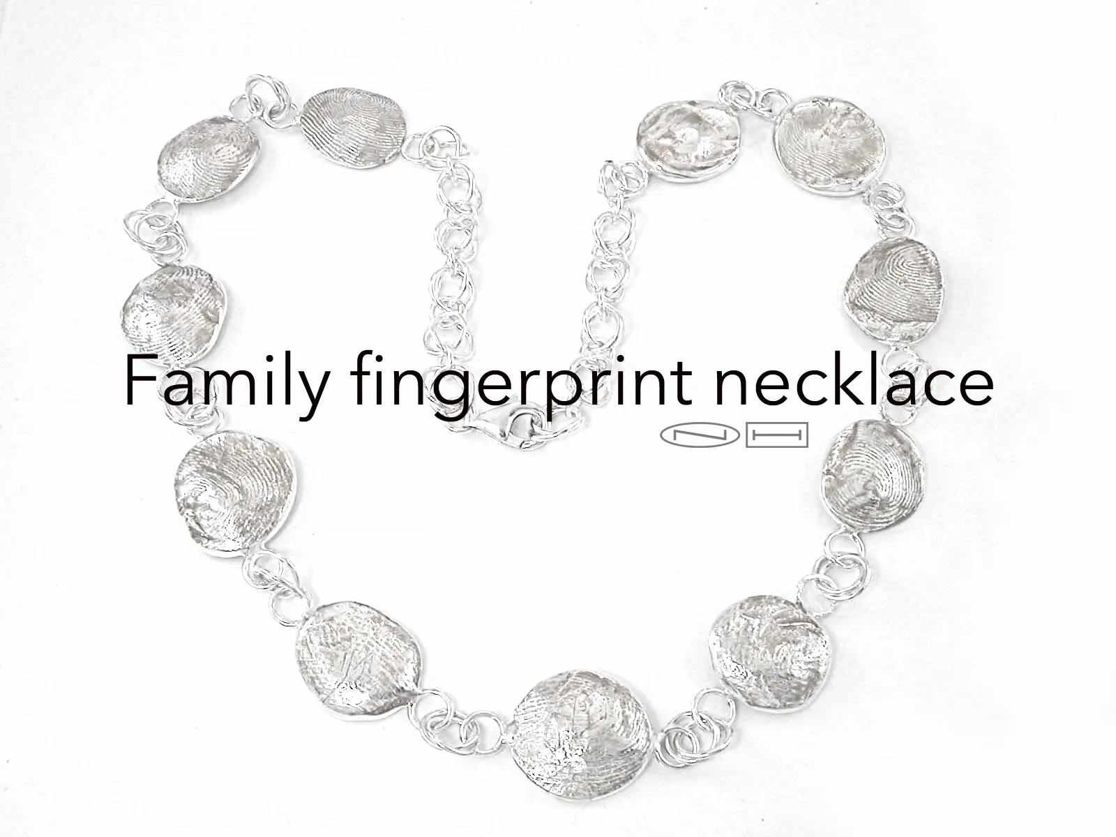Organic Fingerprint jewellery
