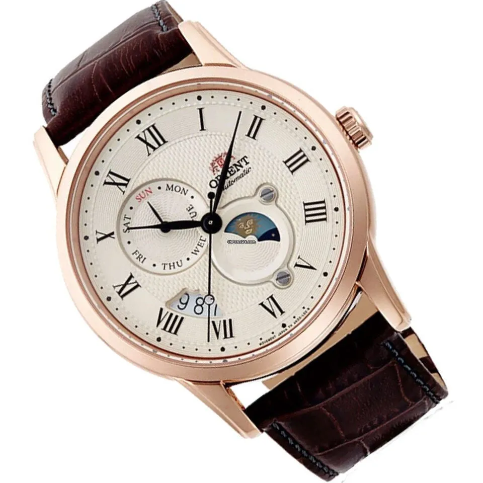 Orient Sun and Moon Men's Black Watch RA-AK0007S30B