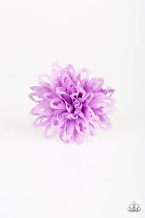 Paparazzi Hair Accessories ~ Floral Flirt - Purple