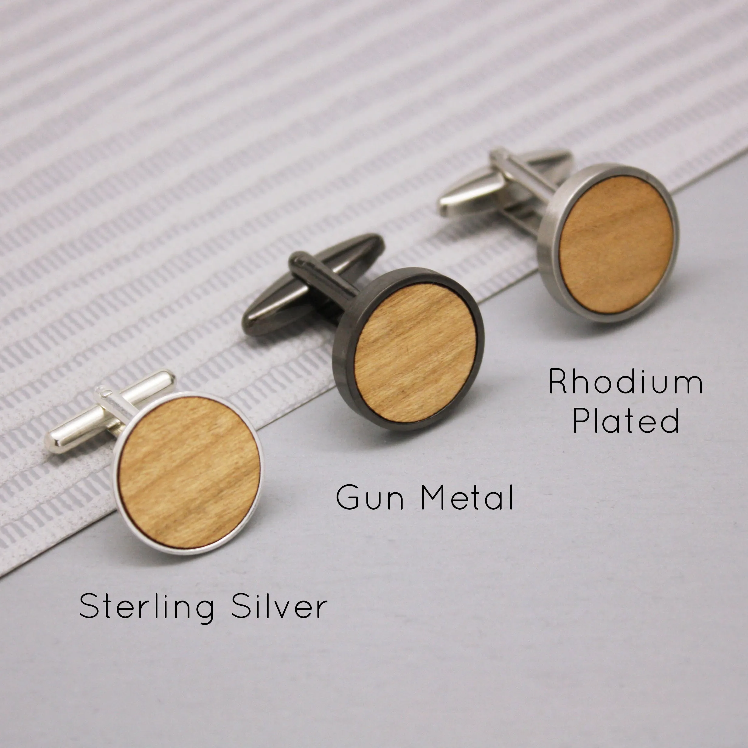 Personalised Calligraphy Initial Cufflinks
