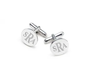 Personalized Initial Cufflinks