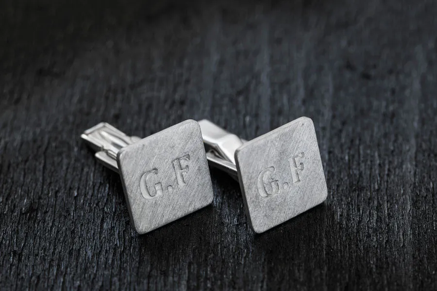 Personalized Initials Cufflinks