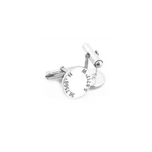 Personalized Round Cufflinks