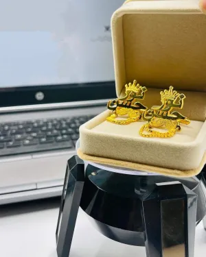 Personalized Urdu Name Cufflinks