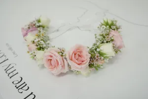 Pink Rose Hair Adorment