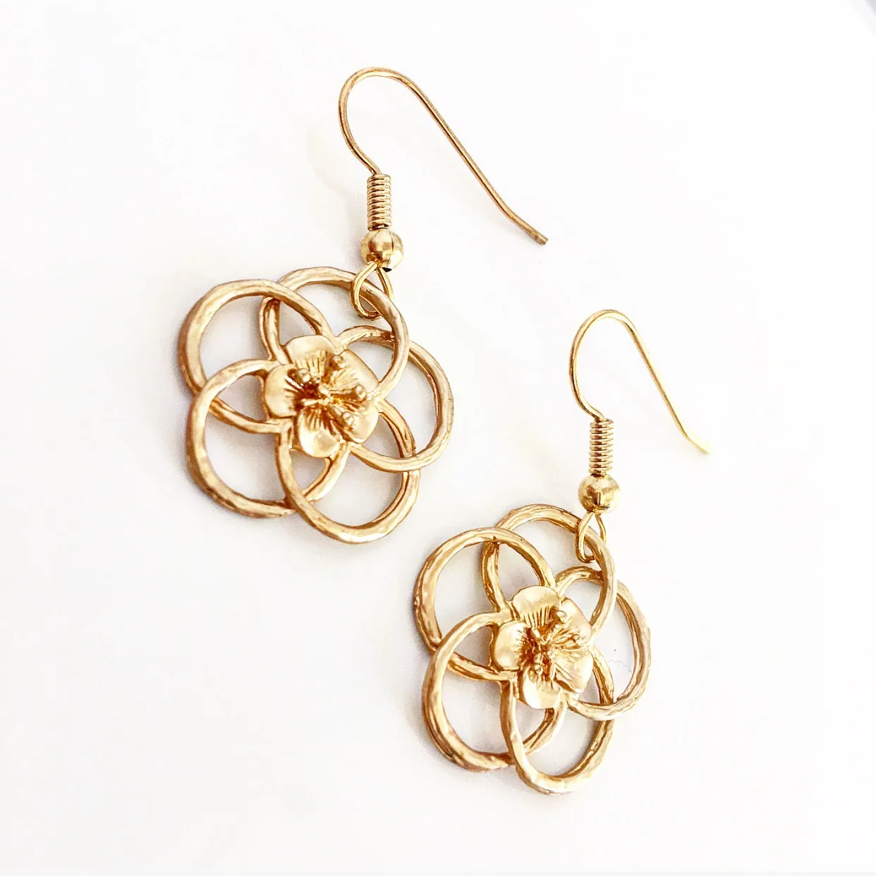 "Spiral Bloom" Earrings