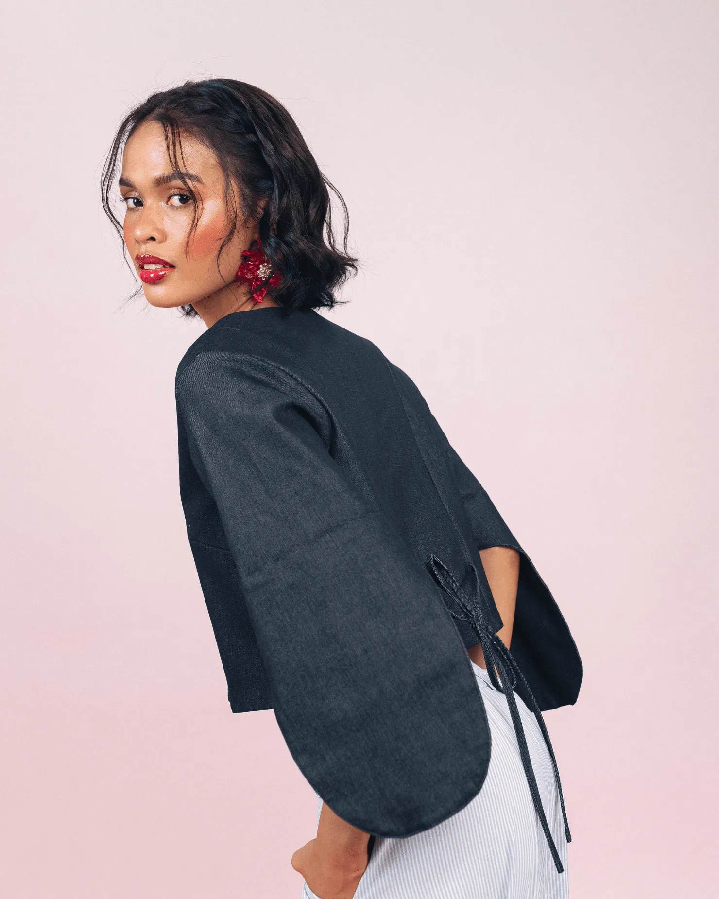 [Ready Today] Convertible Terno Top Denim