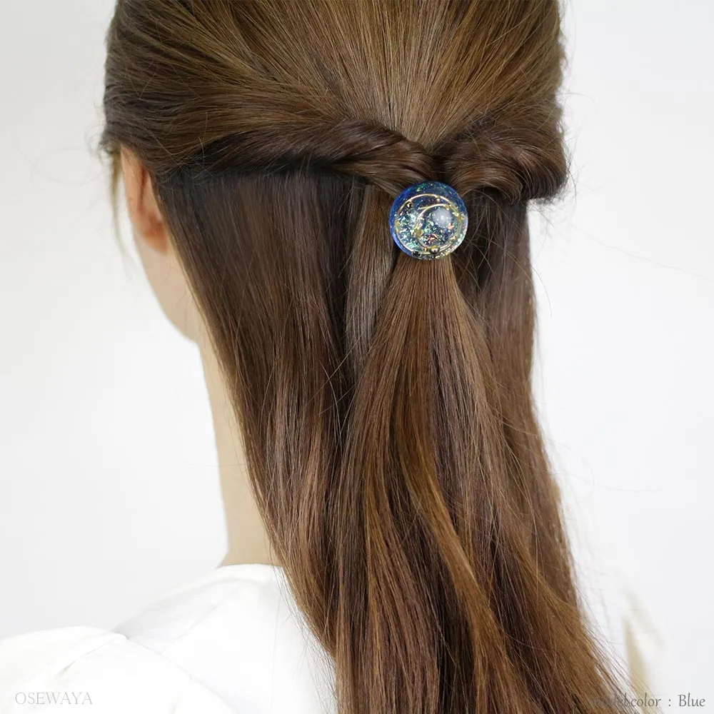 Romantic Celestial Ponytail Holder