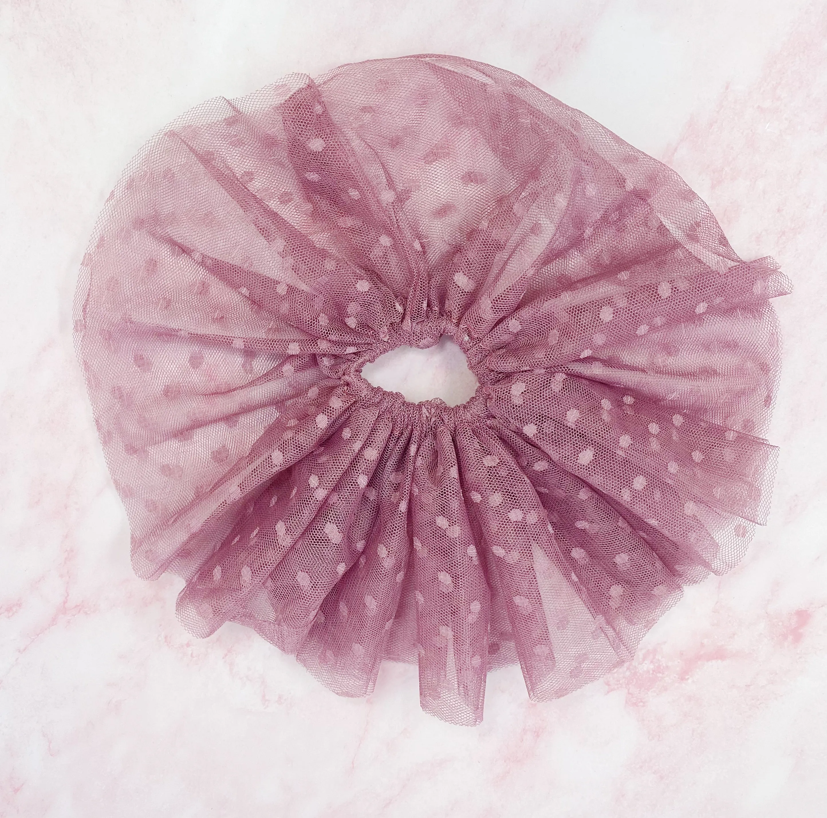 Romantic Tule Hair Scrunch