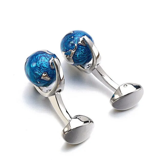 Rotatable High Quality Men's Cuff Nails Cufflinks
