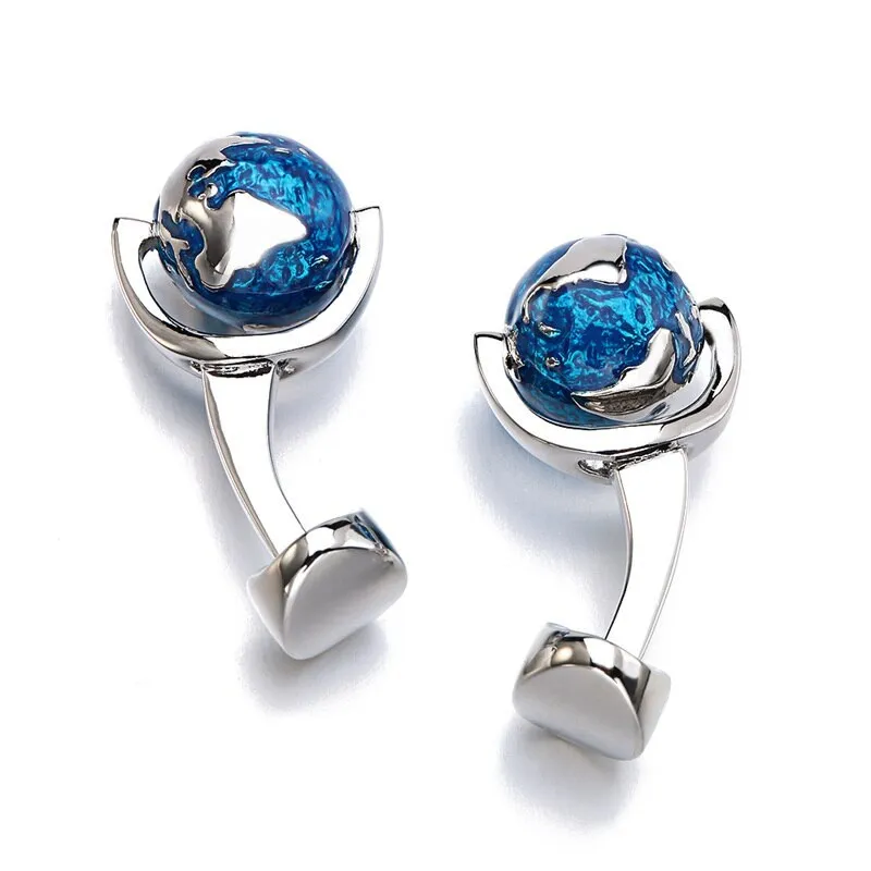 Rotatable High Quality Men's Cuff Nails Cufflinks