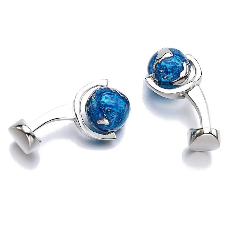 Rotatable High Quality Men's Cuff Nails Cufflinks