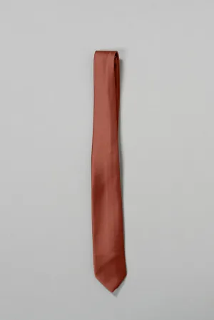 Satin Tie | Ready To Ship | Cinnamon Rose