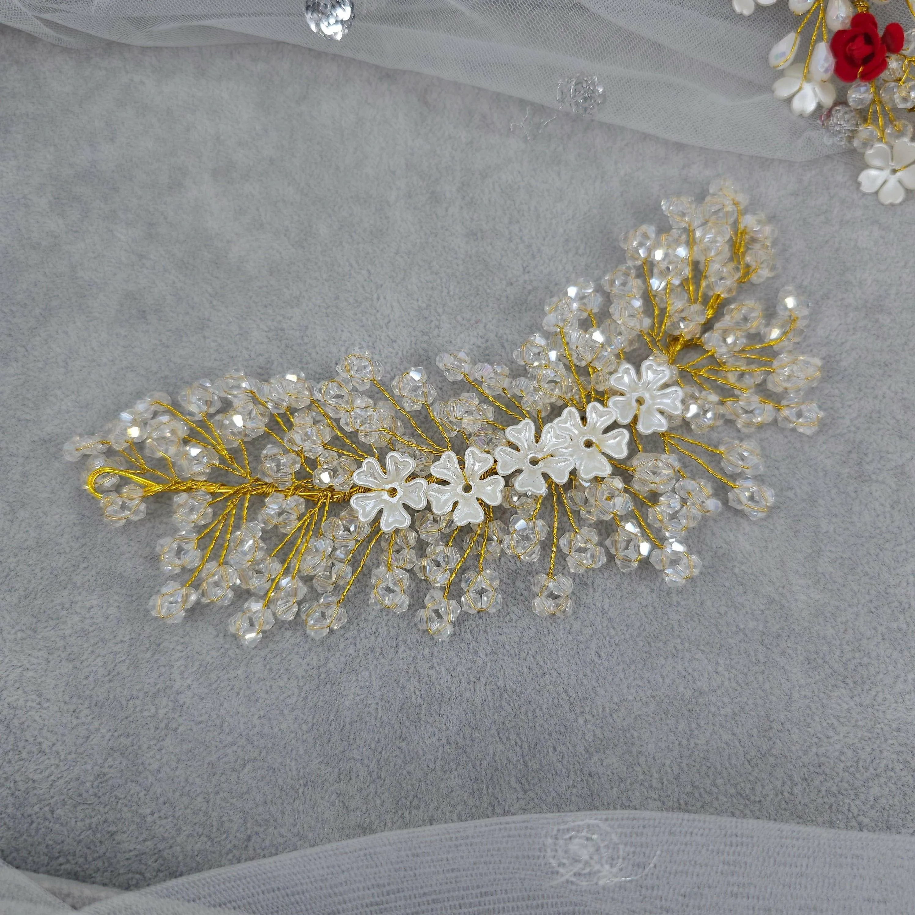 Sia Bridal Hairvine Headpiece