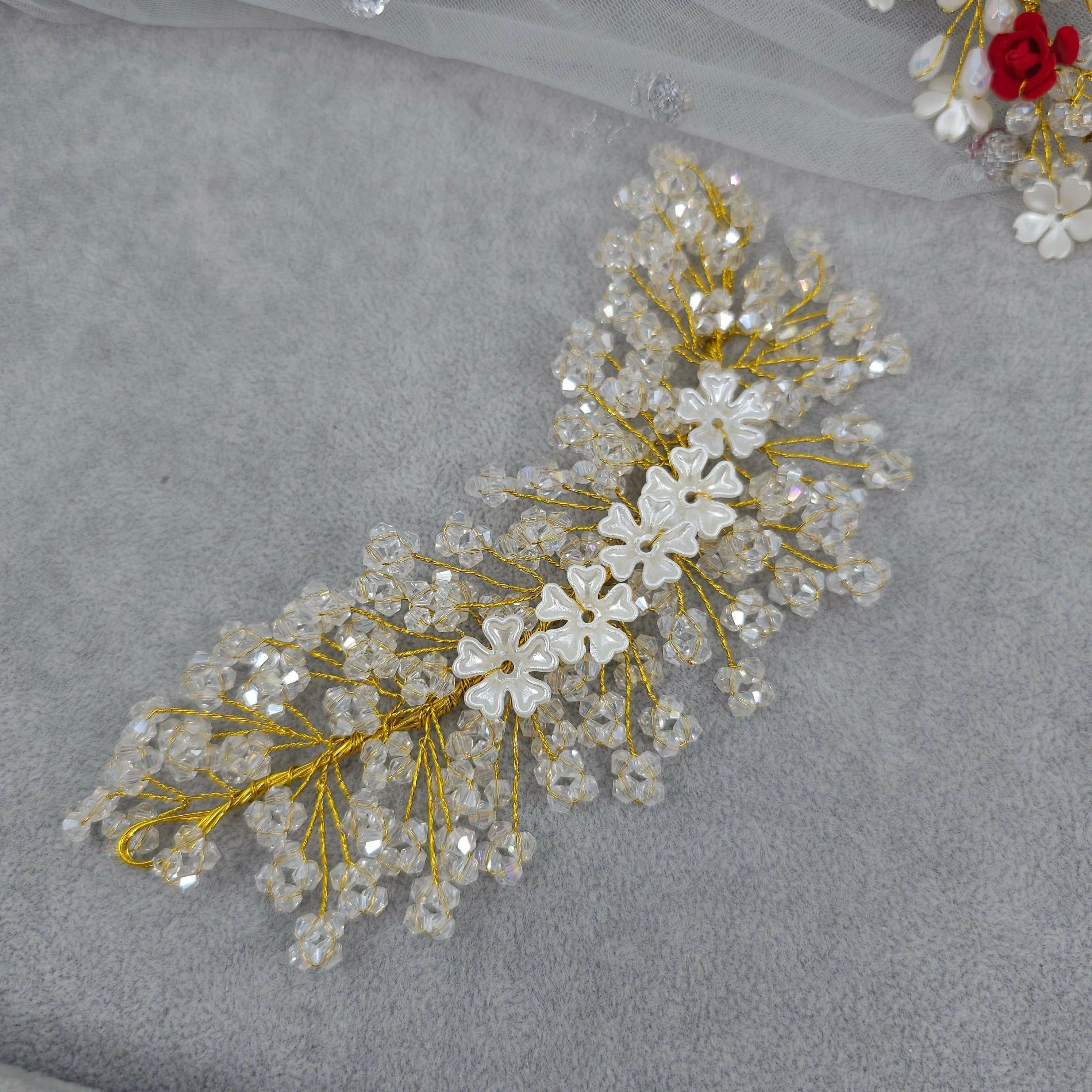Sia Bridal Hairvine Headpiece