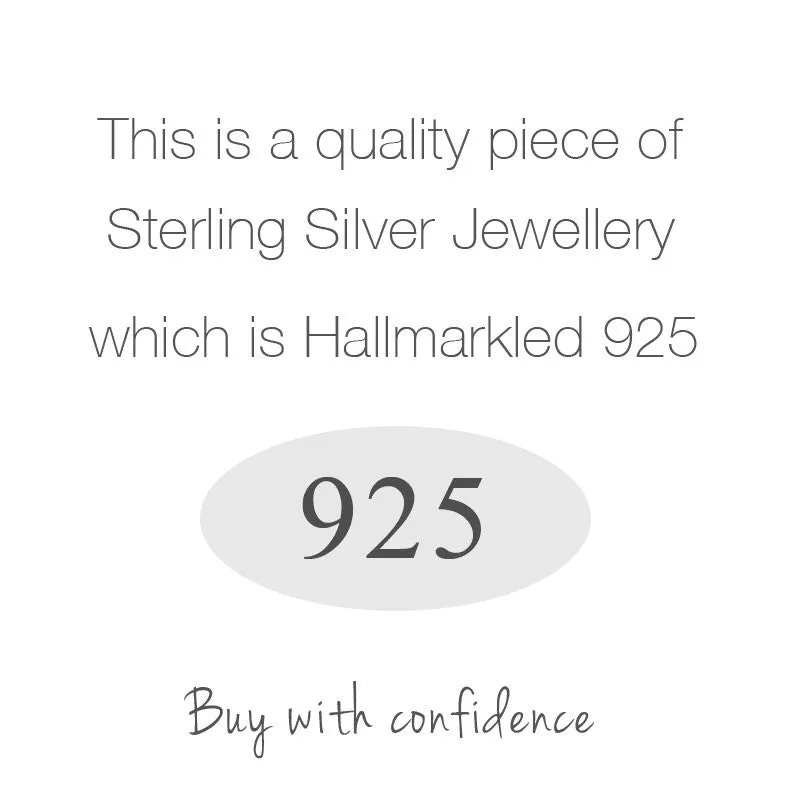 Sienna Circle Silver Earrings with Cubic Zirconia