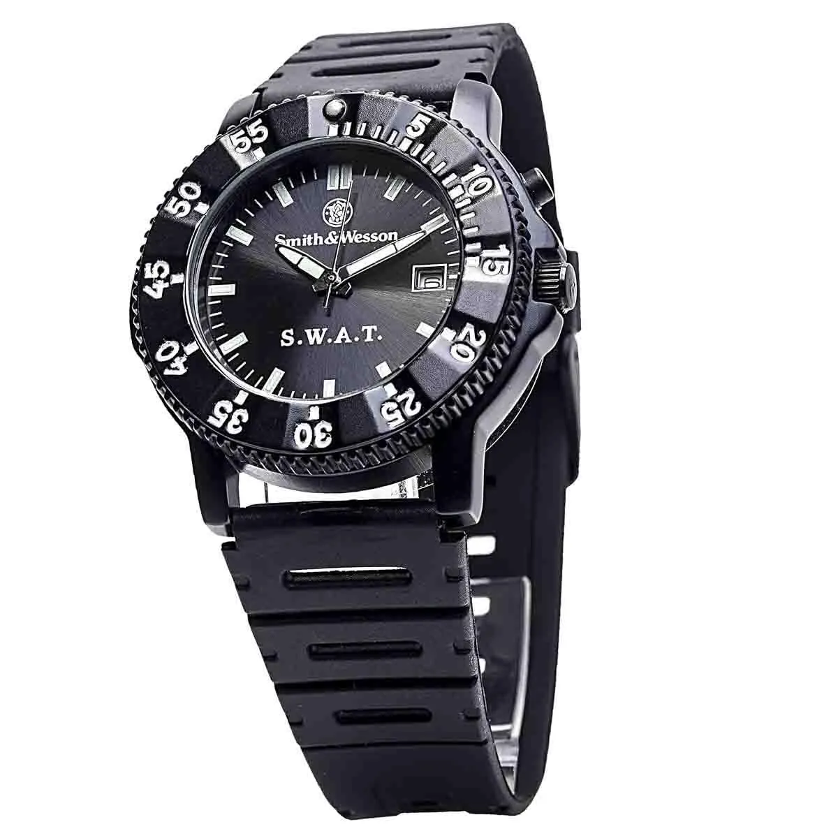Smith & Wesson SWAT Watch w/ Rubber Wristband
