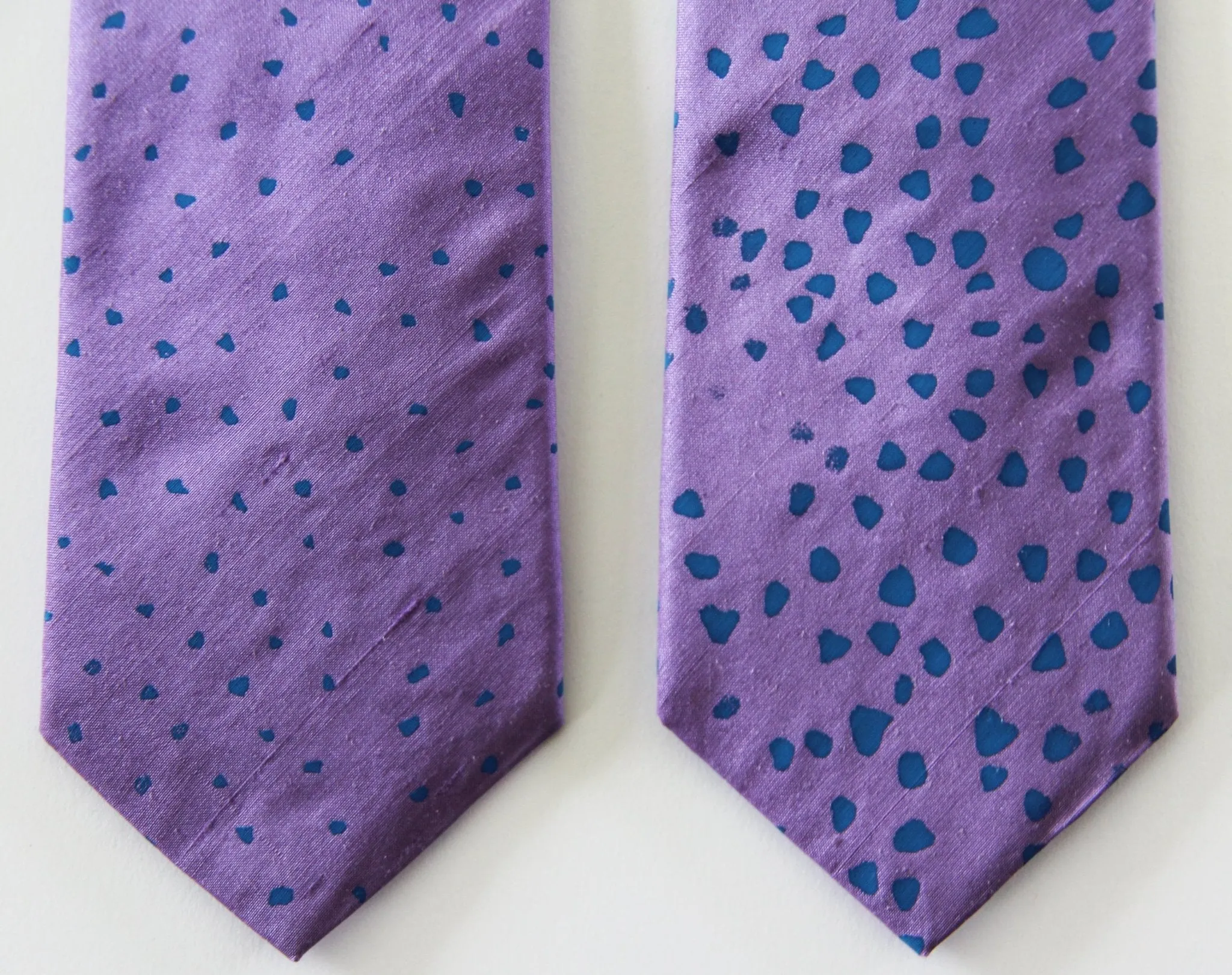 Snow - Lilac and blue