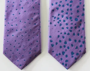 Snow - Lilac and blue