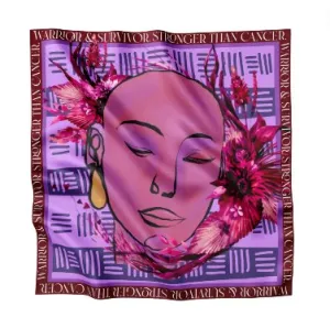 Survivor Silk Blend Oversized  Scarf