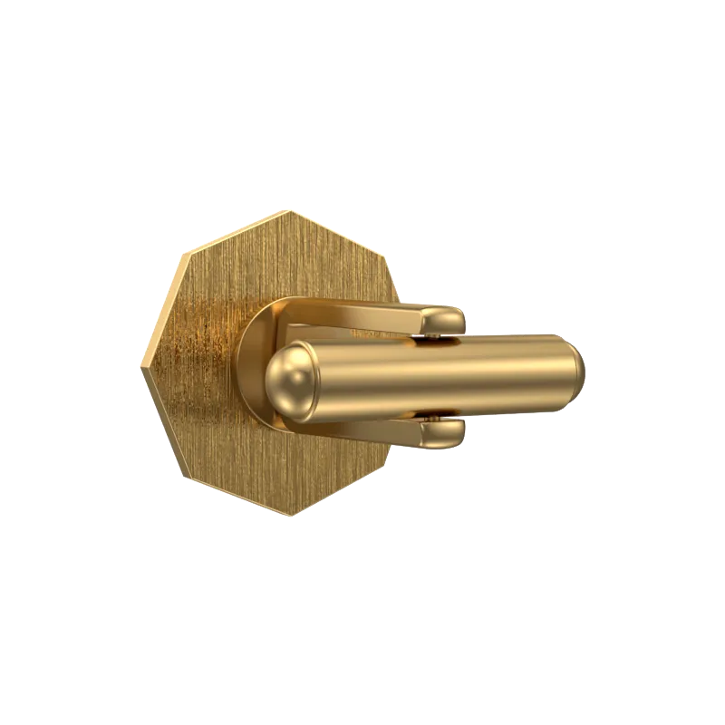 Taurus Zodiac , Constellation Cufflink Set with 18kt Gold & Black Ruthenium Plating on Brass.