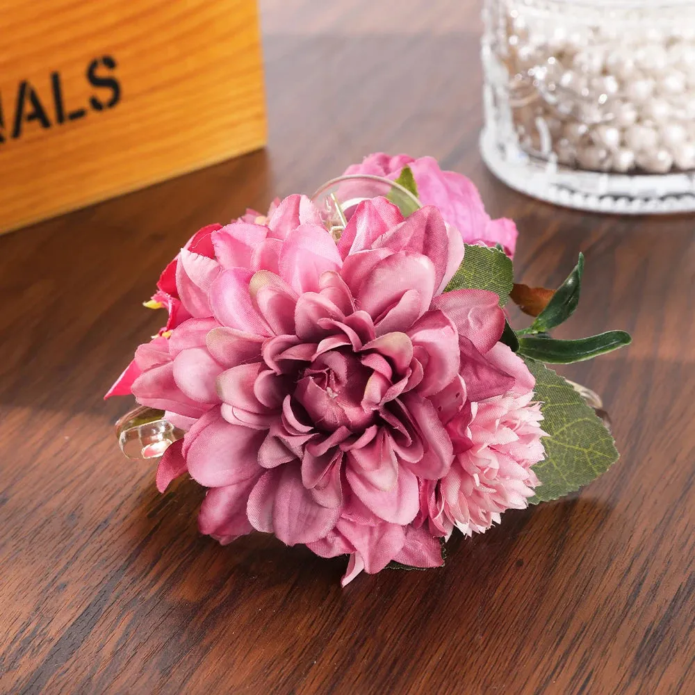 TAVIMART  -  Haimeikang Fashion Berry Flower Hair Claw Hair Clip Claws Romantic Hair Crab Hairpins Women Girls Hair Accessories