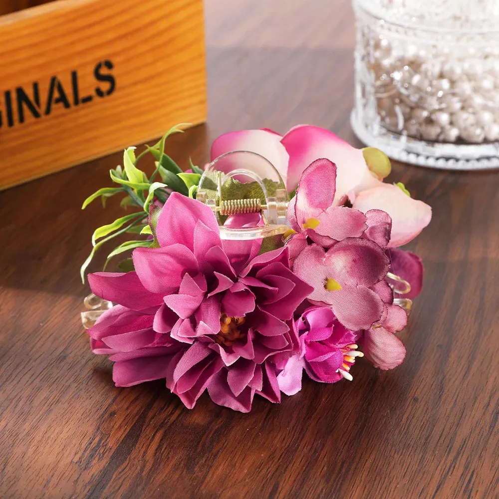 TAVIMART  -  Haimeikang Fashion Berry Flower Hair Claw Hair Clip Claws Romantic Hair Crab Hairpins Women Girls Hair Accessories