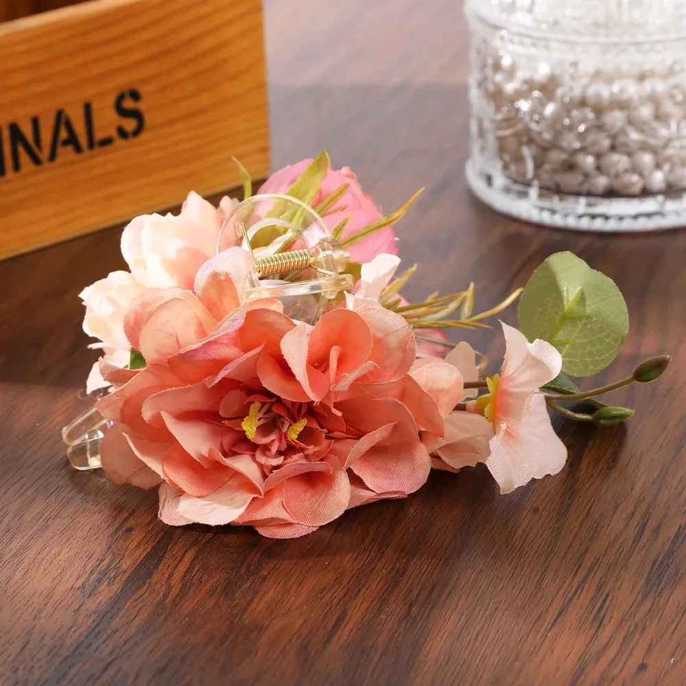 TAVIMART  -  Haimeikang Fashion Berry Flower Hair Claw Hair Clip Claws Romantic Hair Crab Hairpins Women Girls Hair Accessories