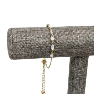 The Laurie Opal Glass Bead Bracelet