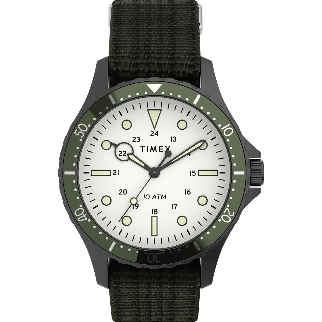 Timex Men 41 mm Size White Dial Analog Watch -TW2T75500