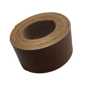 TOFL Genuine Top-Grain Leather Strap | 48 Inches Long | 2 Inches Wide | 1/8 Inch Thick (6.5-7.5 oz)