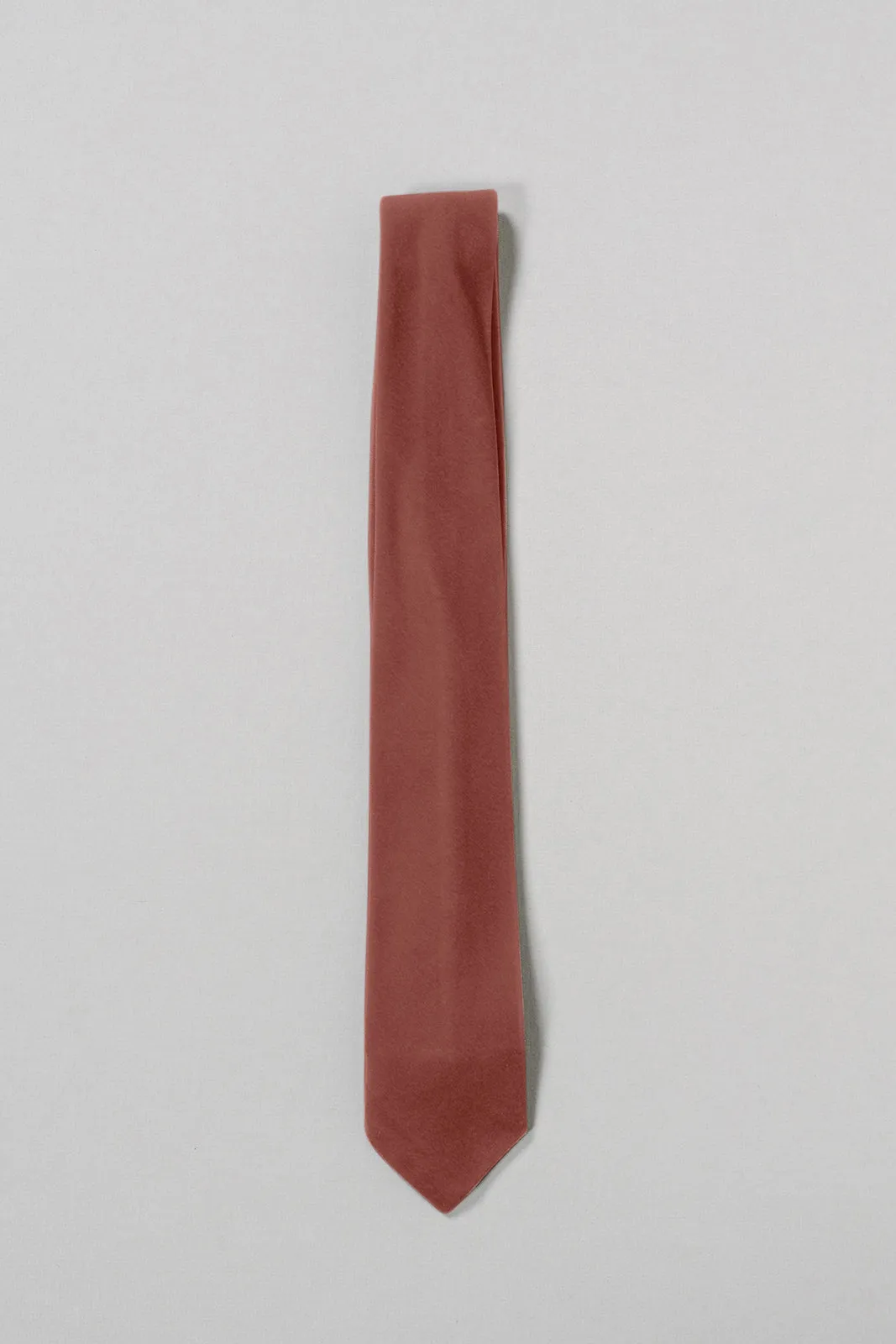 Velvet Tie | Ready To Ship | Dusty Rose