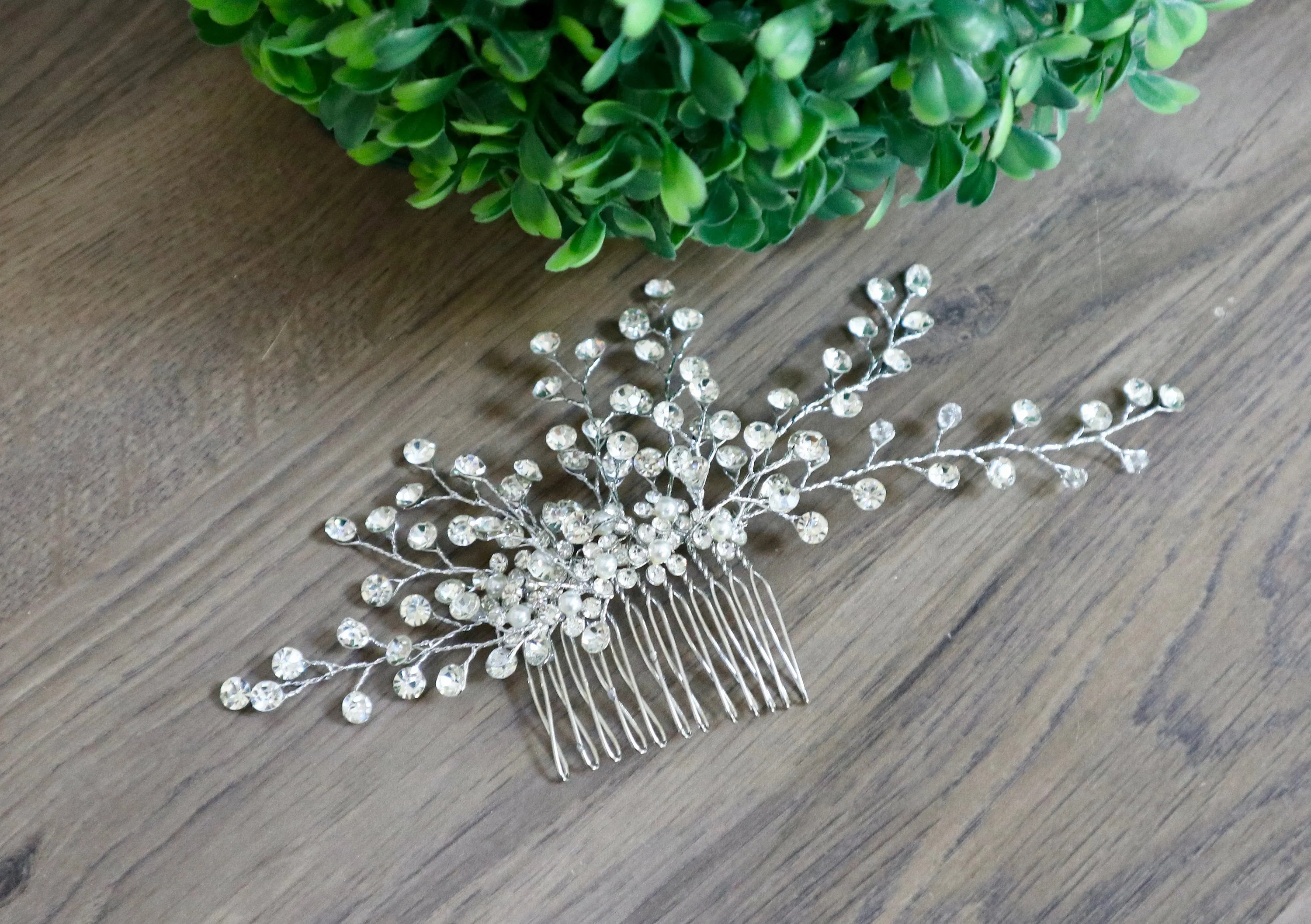 Wedding Hair Vine Wedding Hair Piece Bridal Hair Vine Bridal Hair Piece Crystal Bridal Hair Vine Bridal Hair piece Wedding Hair Accessories