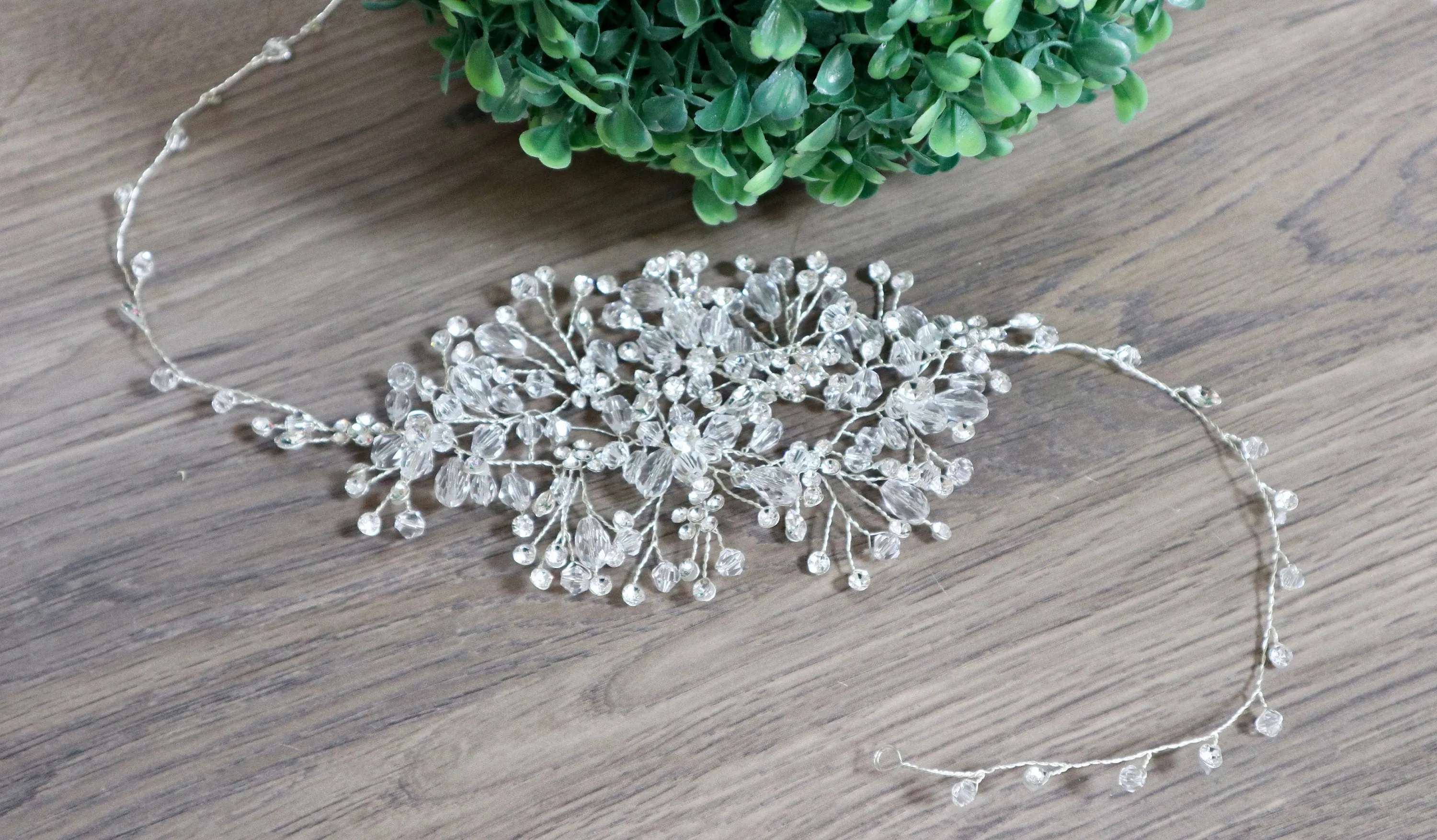 Wedding Hair Vine Wedding Hair Piece Bridal Hair Vine Bridal Hair Piece Crystal Bridal Hair Vine Bridal Hair piece Wedding Hair Accessories