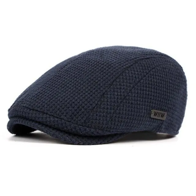 West Louis Knitted Soft Winter Newsboy Cap