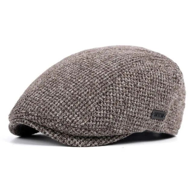 West Louis Knitted Soft Winter Newsboy Cap