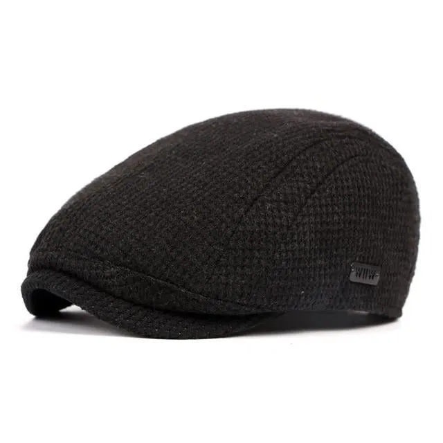 West Louis Knitted Soft Winter Newsboy Cap