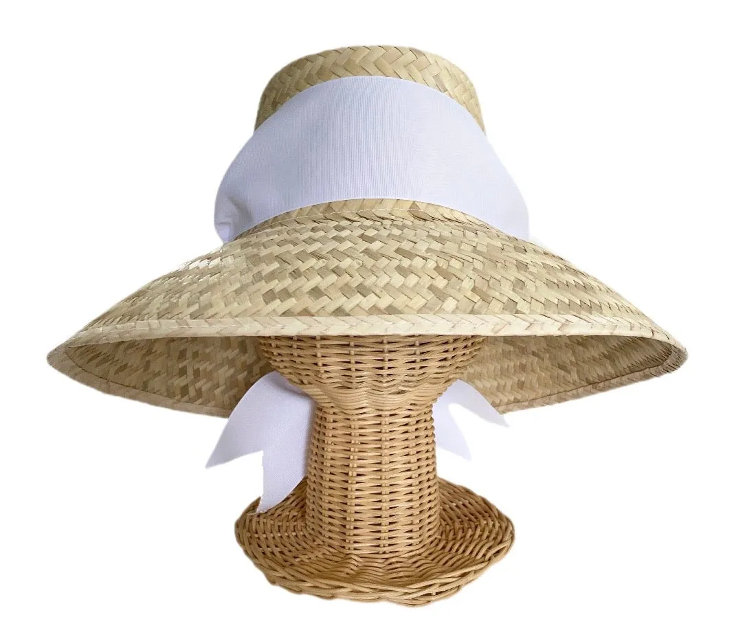 White Grosgrain Ribbon - Wide & Short