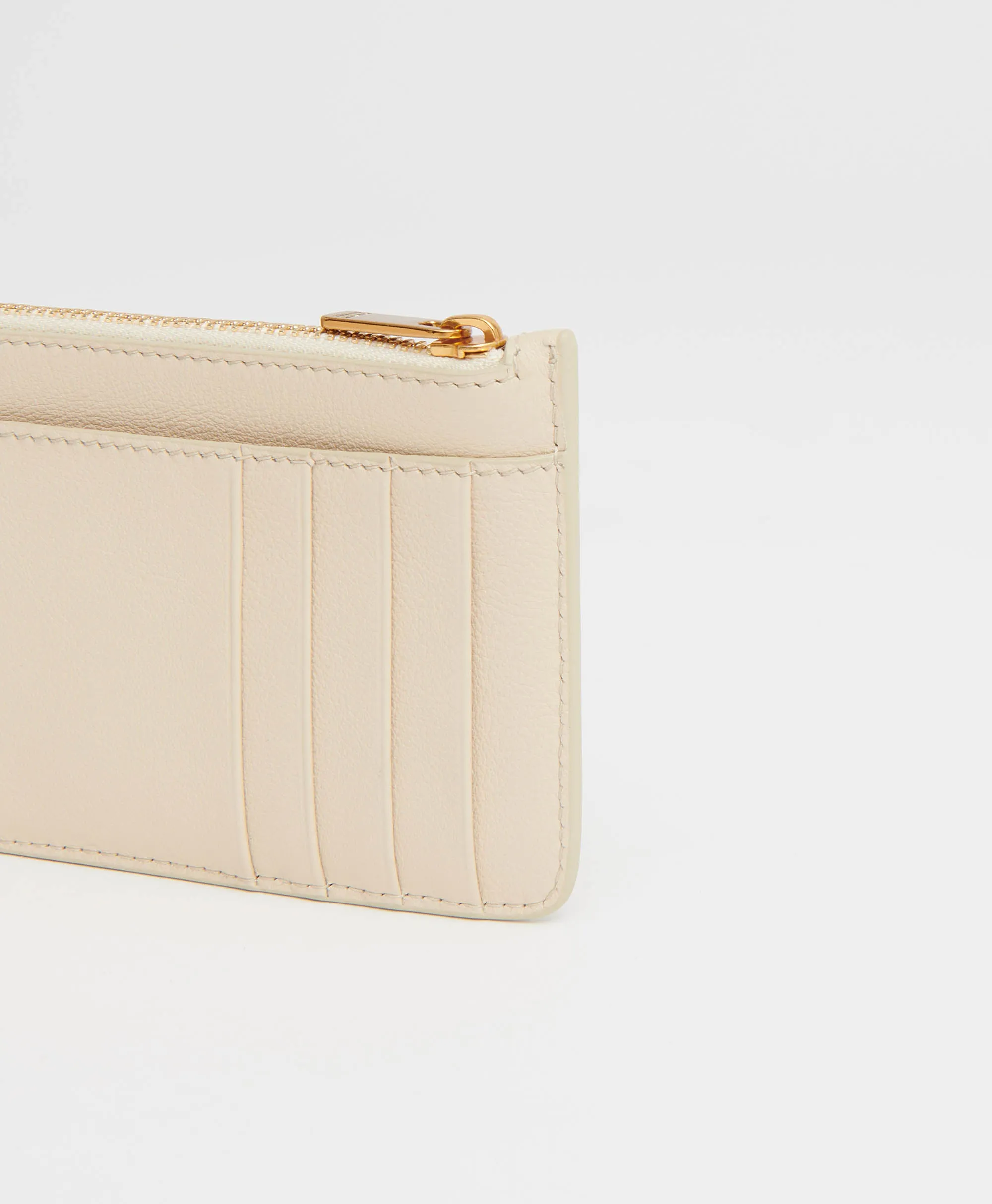 Zip Card Holder - Avorio