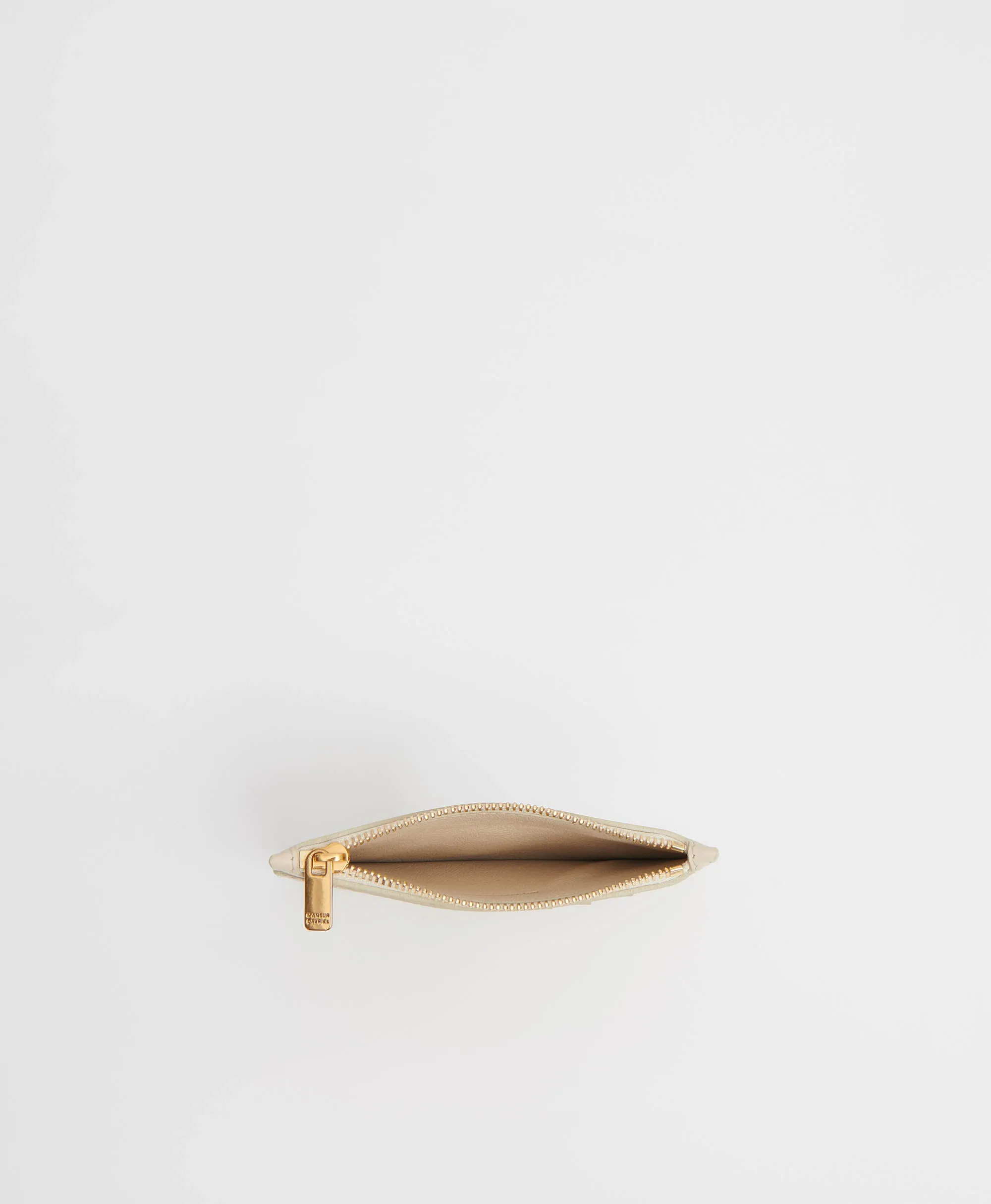 Zip Card Holder - Avorio