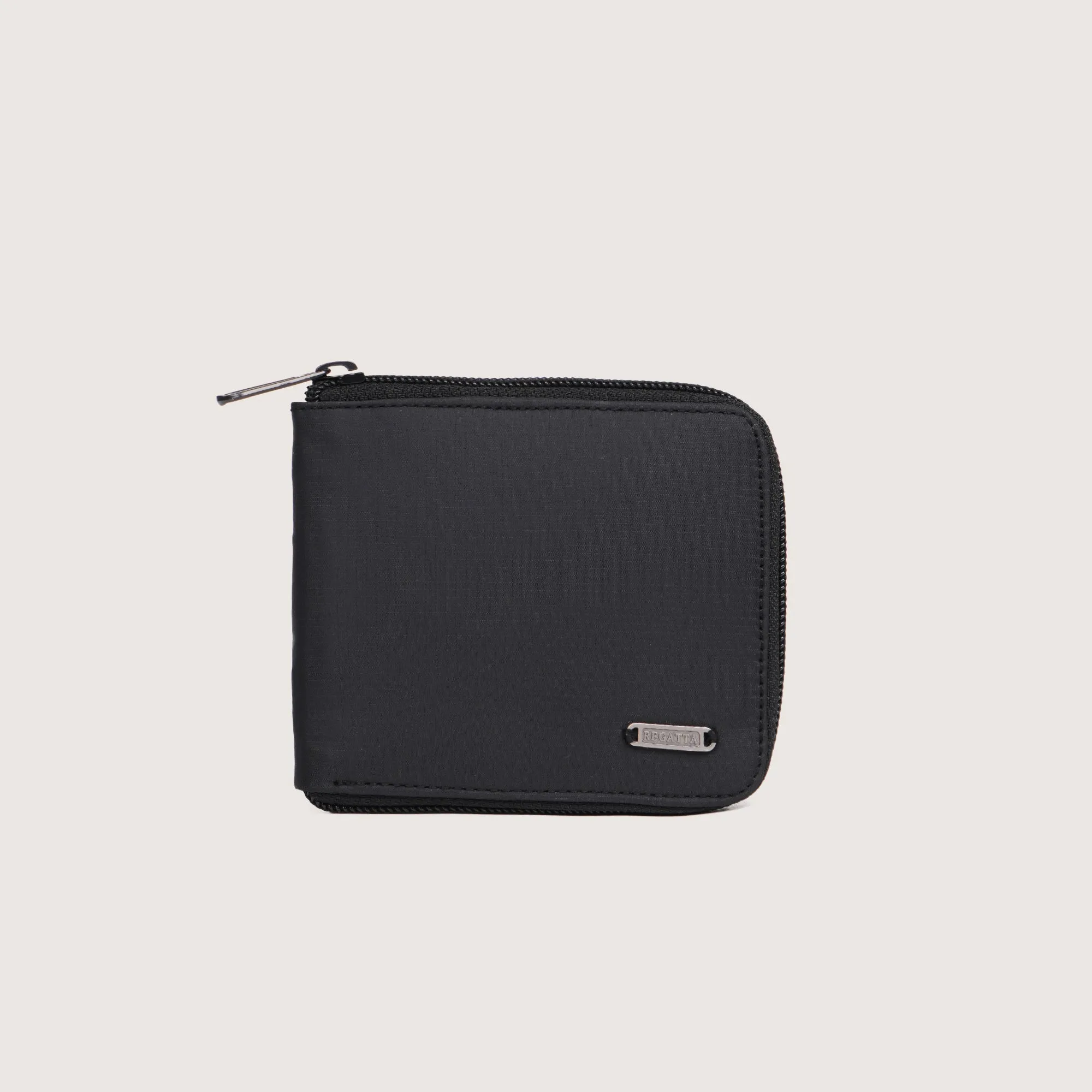 Zipper Bi-Fold Wallet