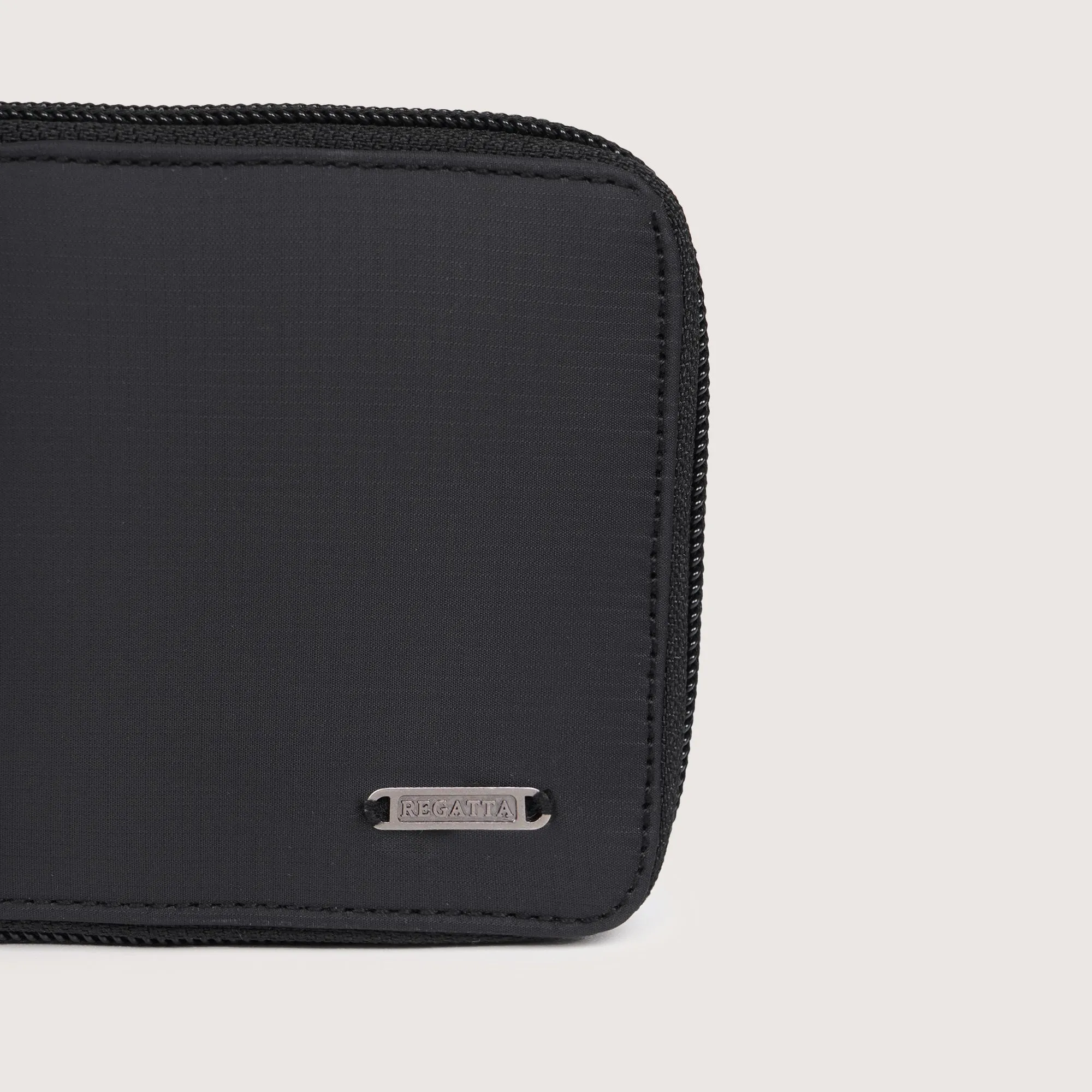 Zipper Bi-Fold Wallet